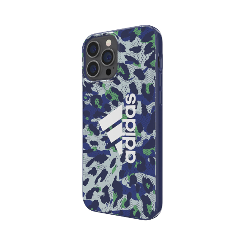 Adidas Graphic Snap Case for iPhone 13 Pro Leopard Bold Blue/Mint