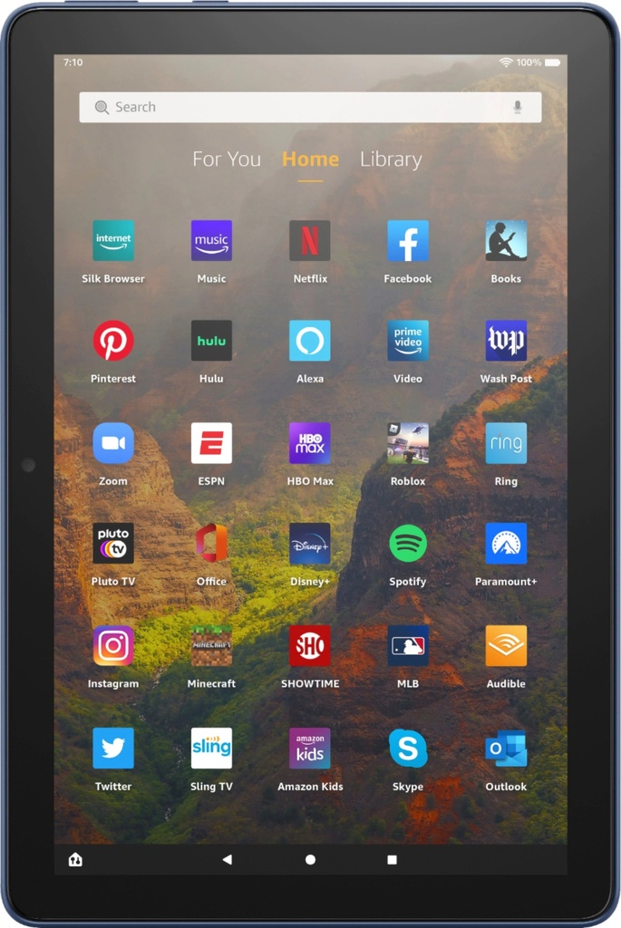 Amazon Fire 10 HD Tablet 10.1-inch with Alexa 32GB - Denim