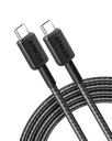 Anker 322 USB-C Cable 60W Braided 1.8m/6ft - Black
