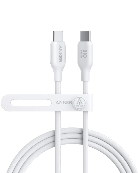 Anker 544 USB-C Cable 140W Bio - Based 0.9m/3ft - White