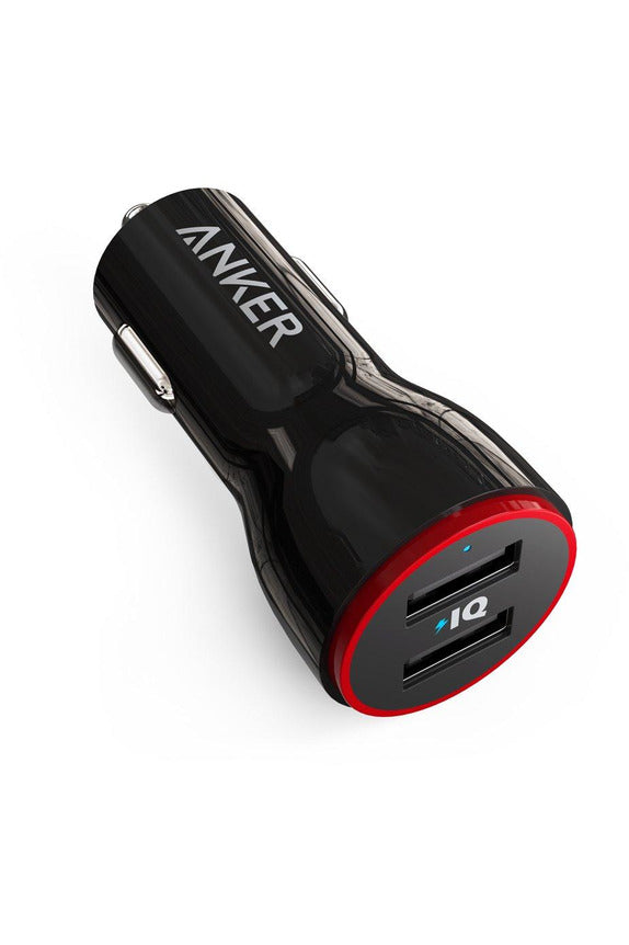 Anker Power Drive 2 - USB Car Charger - Black