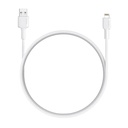 Aukey Nylon Braided USB-Ato Lightning Cable 0.9m. White