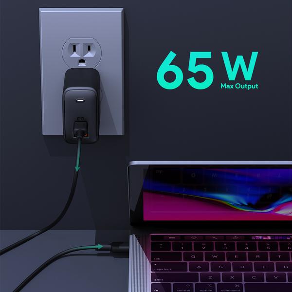 Aukey OMNIA Mix 65W Dual-Port PD Charger