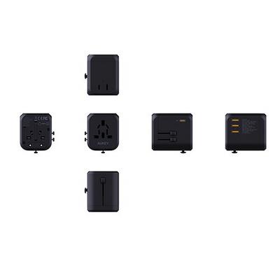 Aukey PD Universal Adapter 30W PD Port - Black