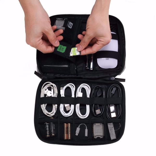 BagSmart Pomona Electronic Organizer - Heather Navy