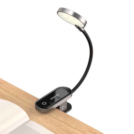 Baseus Comfort Reading Mini Clip Lamp Dark Gray