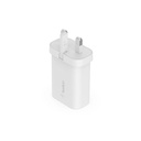 Belkin - PPS Wall Charger - PD 25W - USB-C + 1M PVC C - LTG Cable - White