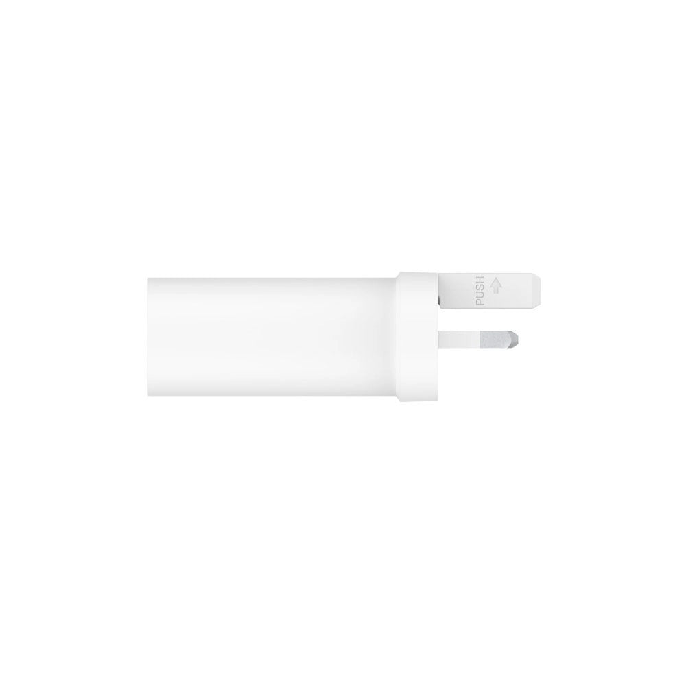 Belkin - PPS Wall Charger - PD 25W - USB-C + 1M PVC C - LTG Cable - White