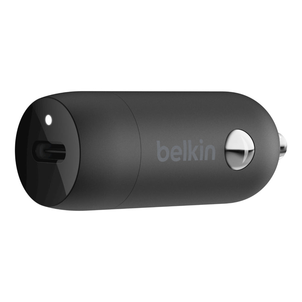 Belkin BOOST CHARGE Car Charger 20W USB-C PD + USB-C to Lightning Cable