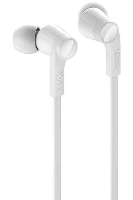 Belkin ROCKSTAR Headphones with USB-C Connector - White