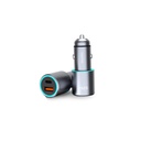 Blupebble Navi Power 53W Car Charger With 1 PD and 1 QC 3.0 - Grey