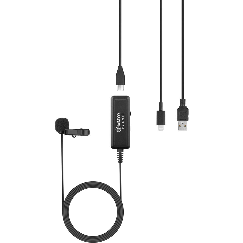 Boya BY - DM10 Digital Lavalier Microphone