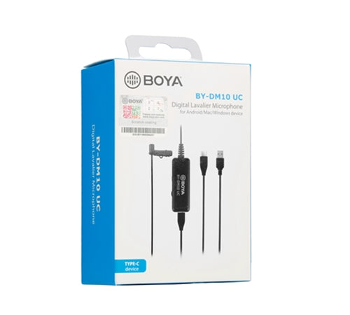 Boya BY - DM10 UC Digital Lavalier Microphone