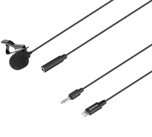 Boya BY - M2 Clip - on Lavalier Microphone for iOS devices