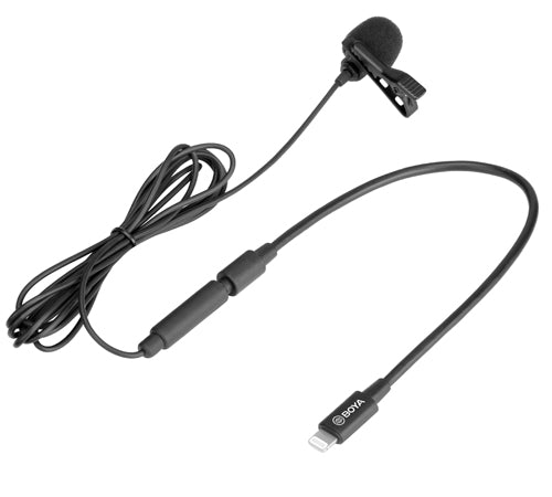 Boya BY - M2 Clip - on Lavalier Microphone for iOS devices