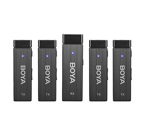 Boya BY - W4 Ultracompact 2.4GHz Wireless Microphone System