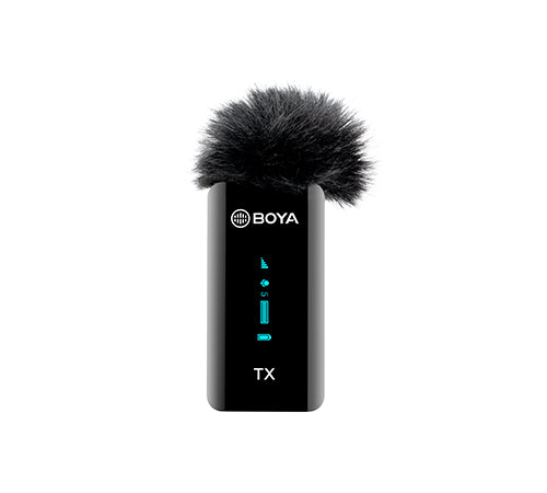 Boya BY - XM6 S3 Ultracompact 2.4GHz Dual - Channel Wireless Microphone System 1 Transmitter + 1 Receiver with Lightning jack