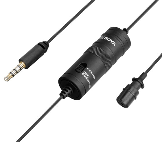 BOYA OMNI Directional Lavalier Microphone - BY - M1