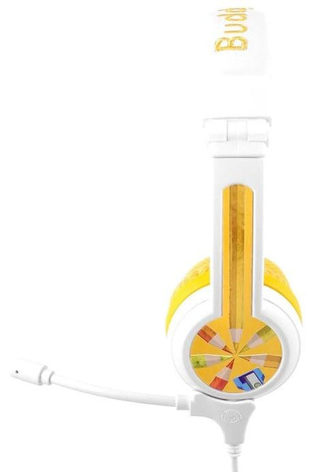 Buddyphones School Plus Headphones With MIC - Yellow