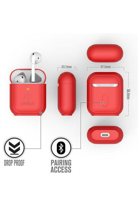 Catalyst Standing Case for AirPods - Flame Red