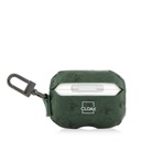 CLOAK - Ostrich Leather Case For AirPods Pro - Dark Green