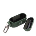 CLOAK - Ostrich Leather Case For AirPods Pro - Dark Green