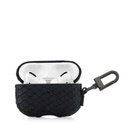 CLOAK - Snake Skin Leather Case For AirPods Pro - Black