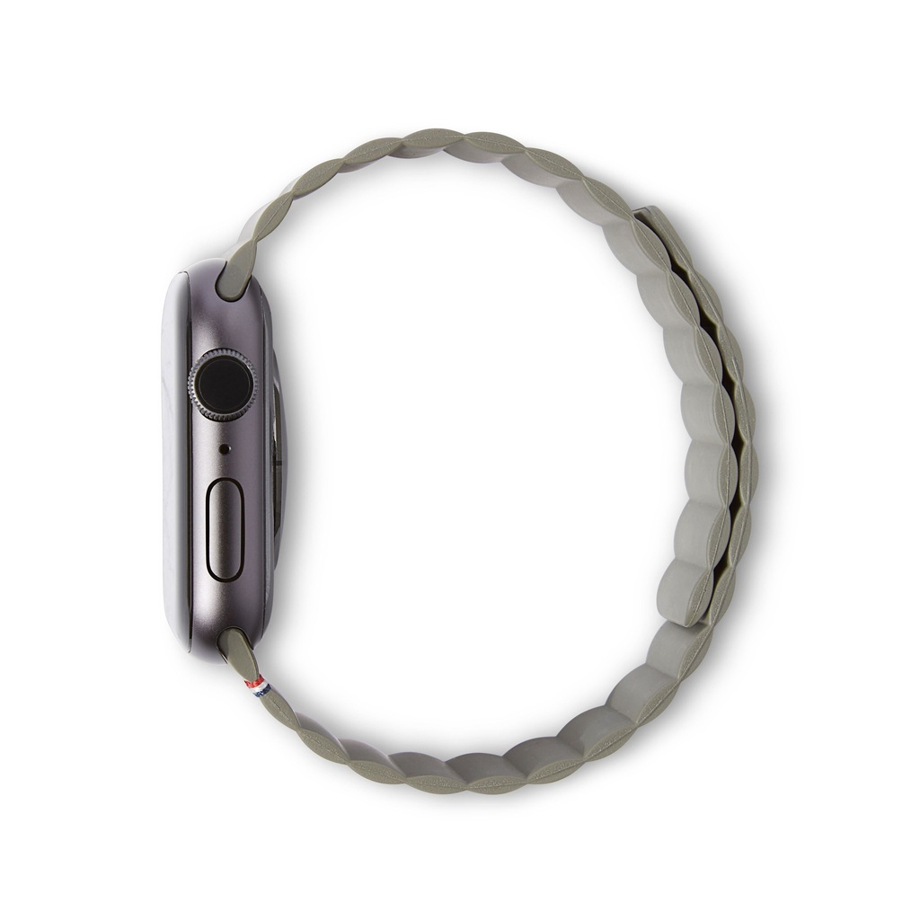 Decoded Apple Watch 49/45/44/42 mm Series 1 8/SE/Ultra Silicone Magnet Traction Strap Lite - Olive