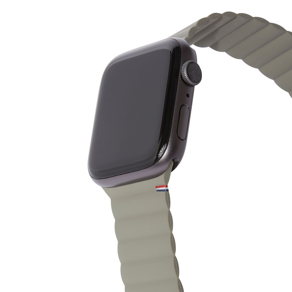 Decoded Apple Watch 49/45/44/42 mm Series 1 8/SE/Ultra Silicone Magnet Traction Strap Lite - Olive