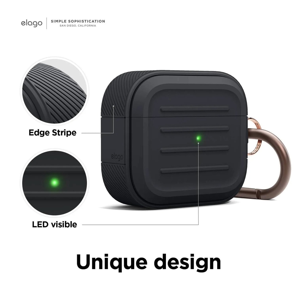 Elago AirPods 3 Armor Case - Black