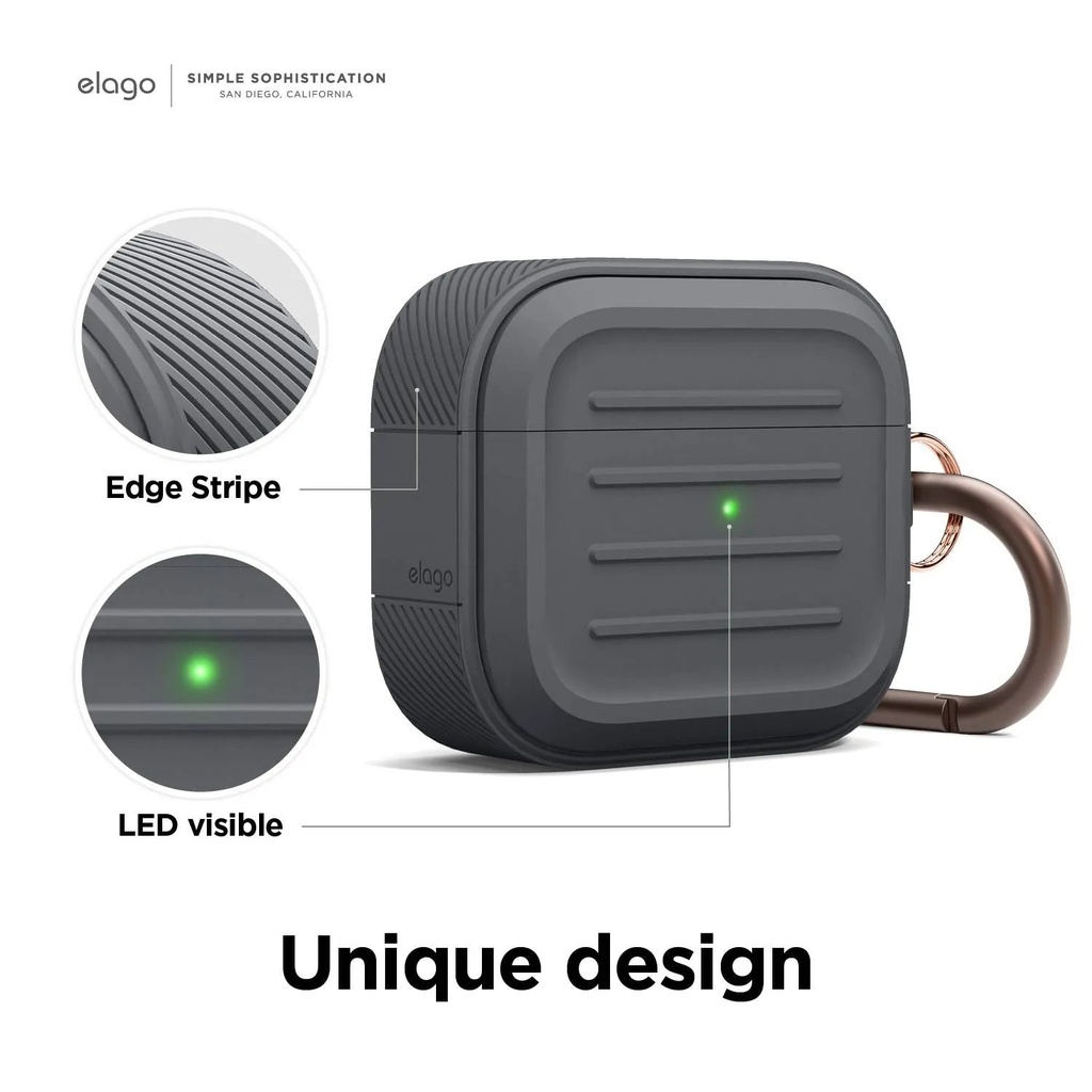 Elago AirPods 3 Armor Case Dark Gray