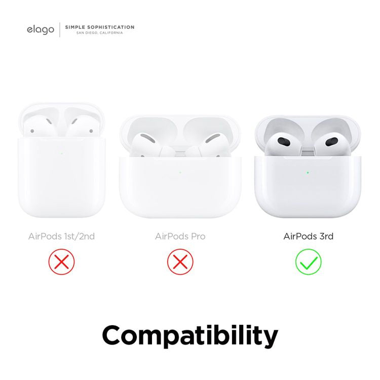 Elago AirPods 3 Clear Hang Case Clear