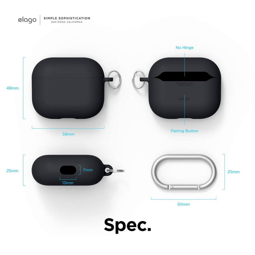 Elago AirPods 3 Hang Case - Black