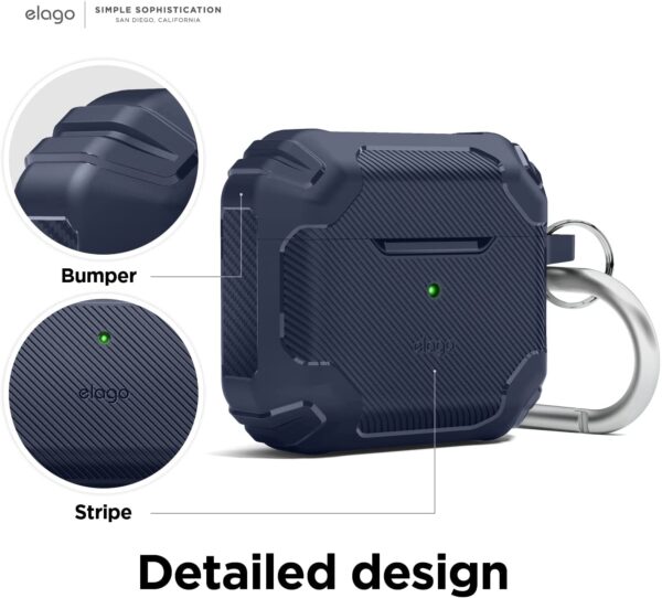 Elago AirPods 3 Solid Armor Case Online Packing Jean Indigo