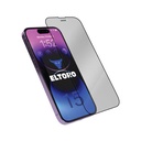 Eltoro Double Strong CF Screen Protector for iPhone 15 Pro - 6.1 clear with - Black frame