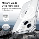 ESR iPhone 14 Air Armor with HaloLock Ring MagSafe Case - Clear