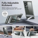 ESR Samsung Galaxy S23 Ultra Air Shield Boost Metal Kickstand Case - Clear