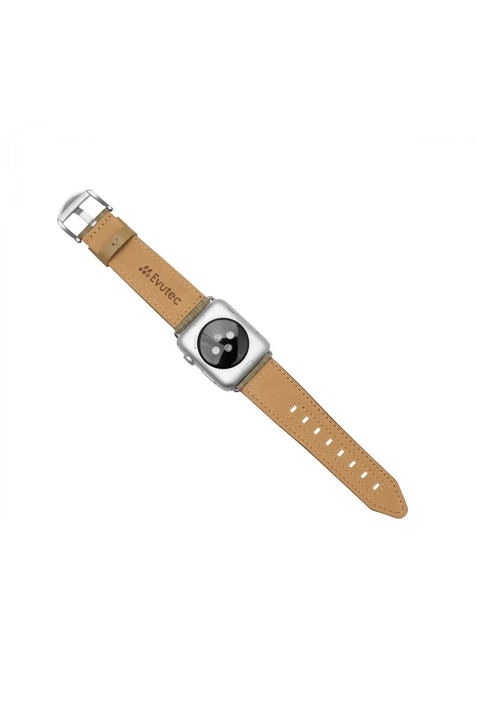 Evutec Northill Series Apple Watch Band 42mm & 44mm Tweed/Tan