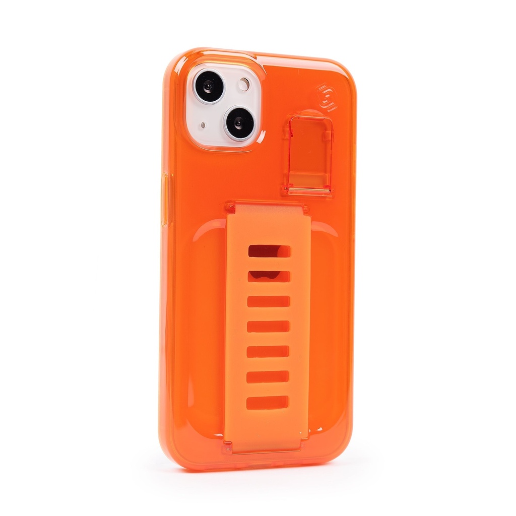 Grip2u Boost Case with Kickstand for iPhone 13 Orange