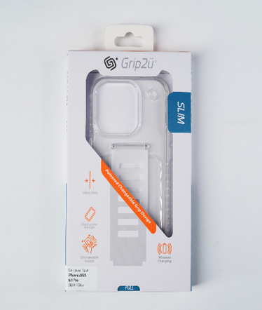 Grip2u Slim Case iPhone 15 Pro Clear