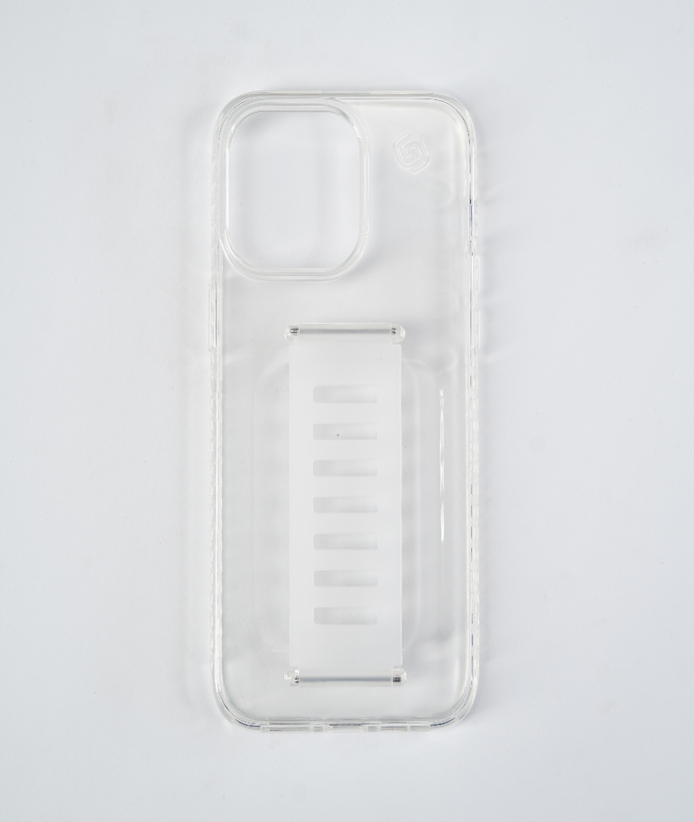 Grip2u Slim Case iPhone 15 Pro Clear