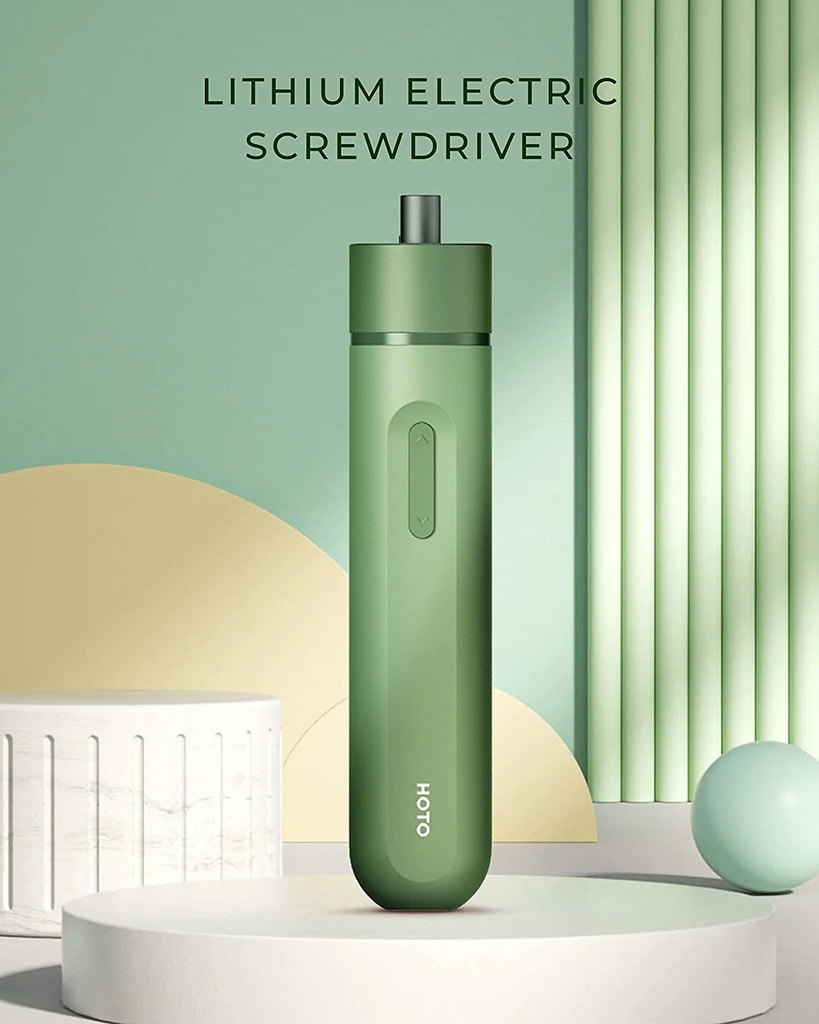 HOTO Li - ion Screwdriver - Lite Green