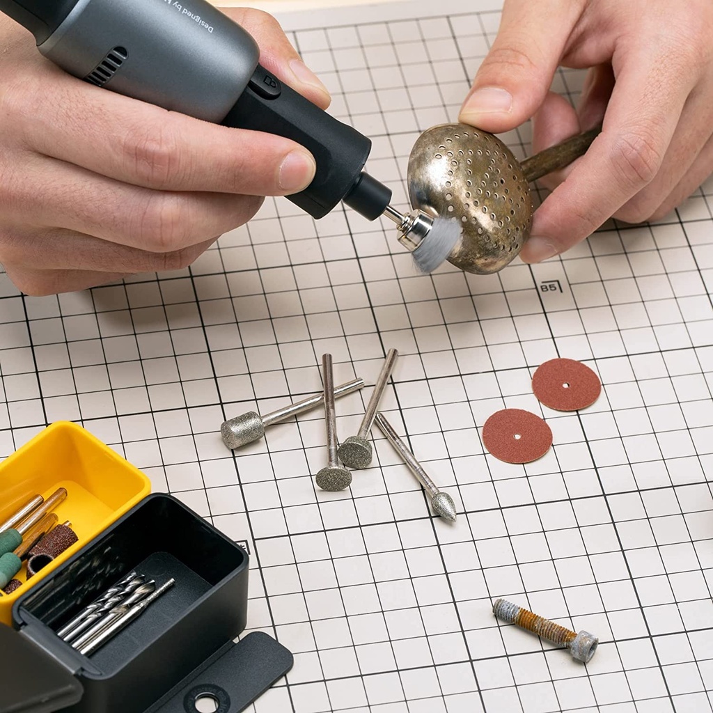 HOTO Rotary Tool Accessories Kit - Black