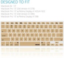 iBenzer Keyboard cover For MacBook - Gold