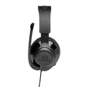 JBL Quantum 200 Wired over - ear gaming headset with flip - up mic - Black