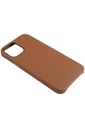 JCPal iPhone 12 Mini Moda Case Leather Style slim shell - Brown