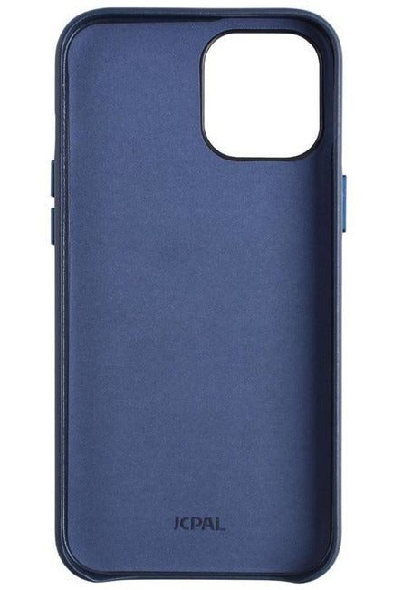 JCPal iPhone 12 Mini Moda Case Leather Style slim shell - Midnight Blue