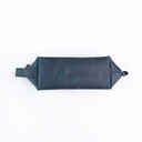 Kavy Leather Pouch Bag Blue