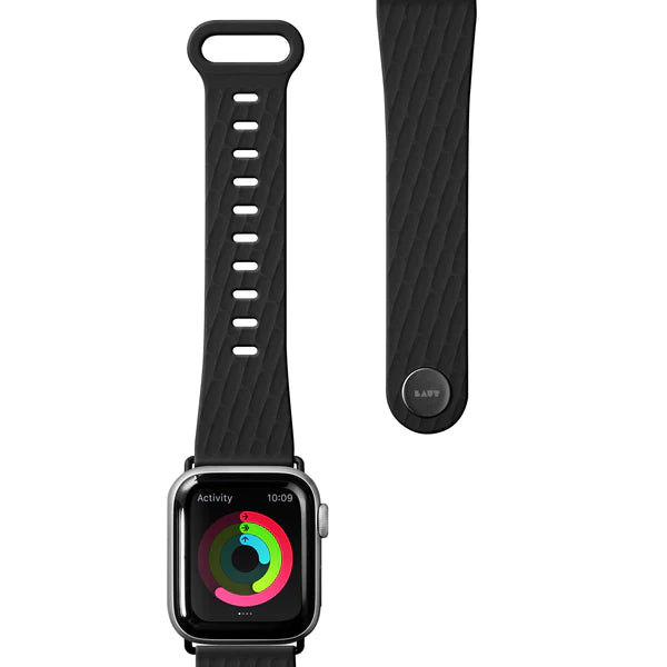 Laut ACTIVE 2.0 Watch Strap Series 1 8 and ULTRA for Apple Watch 42/44/45mm - Black