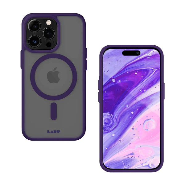 Laut HUEX ProTECT Case with MagSafe for iPhone 14 Pro Dark Purple